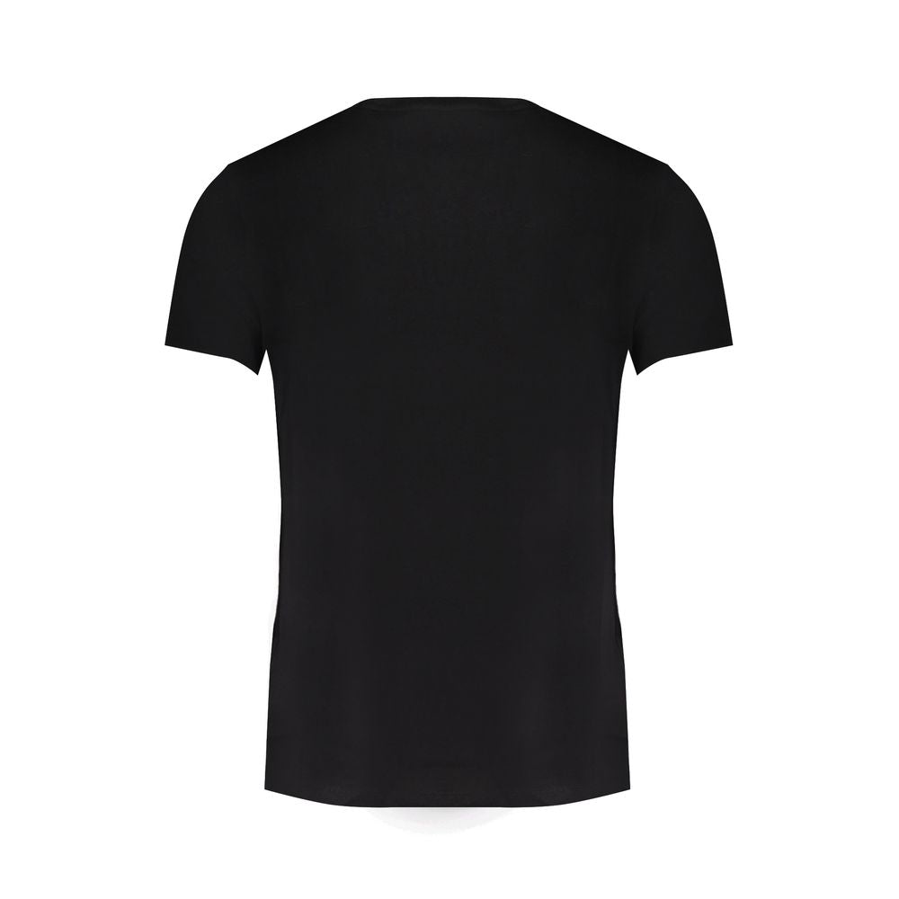 Timberland Black Cotton T-Shirt for Elevated Style