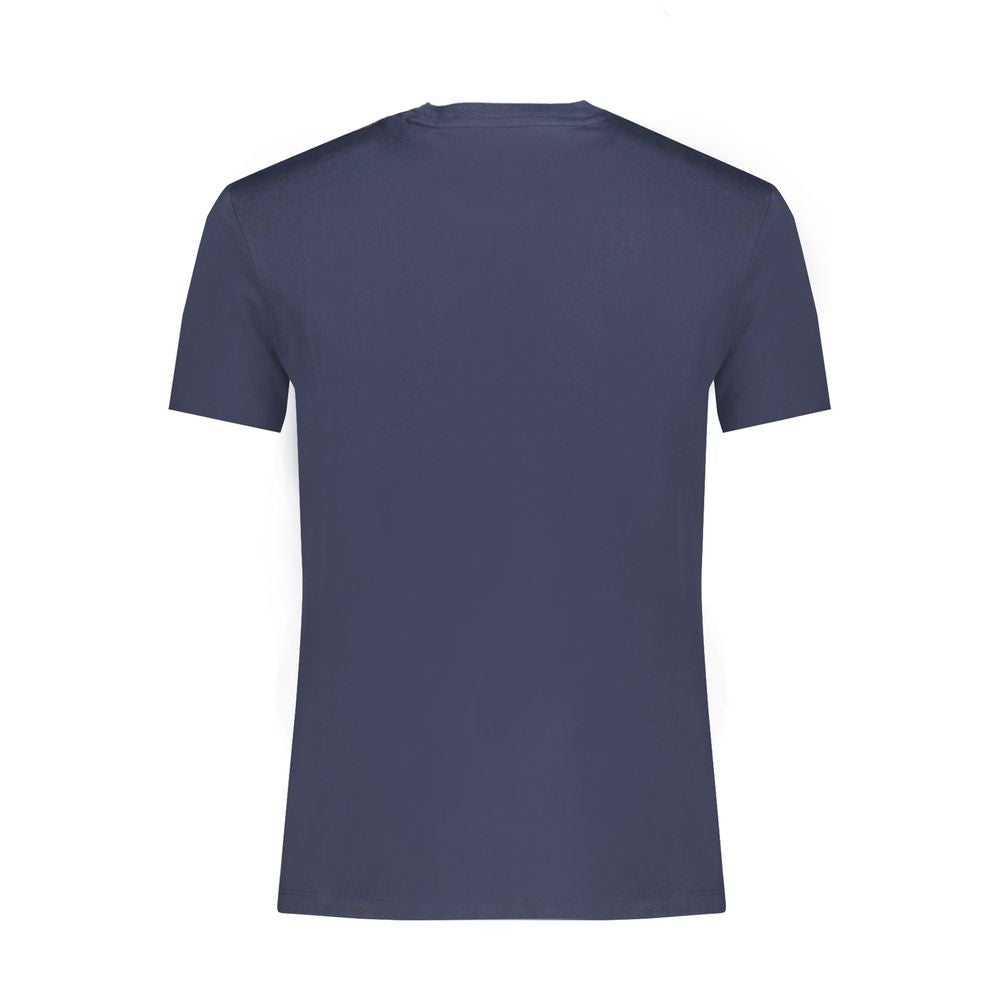 Timberland Blue Cotton T-Shirt for Elevated Casual Style