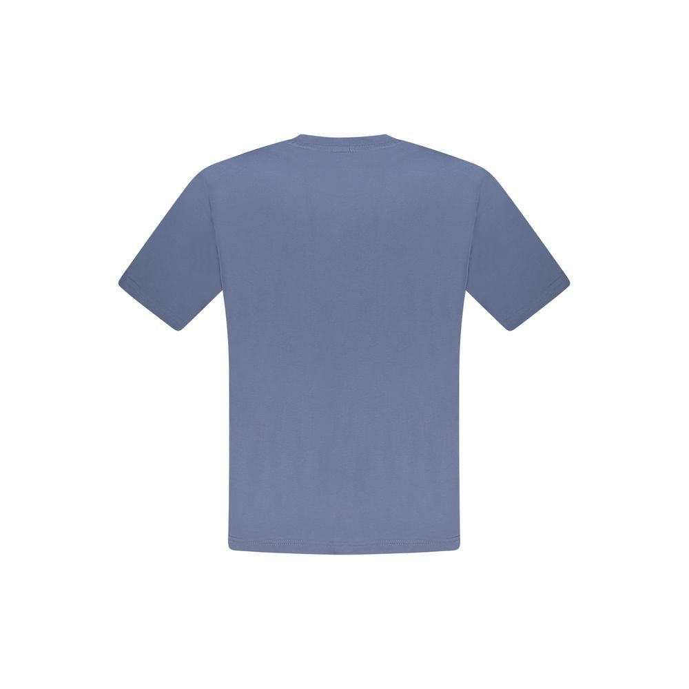 North Sails Blue Cotton T-Shirt for Effortless Elegance