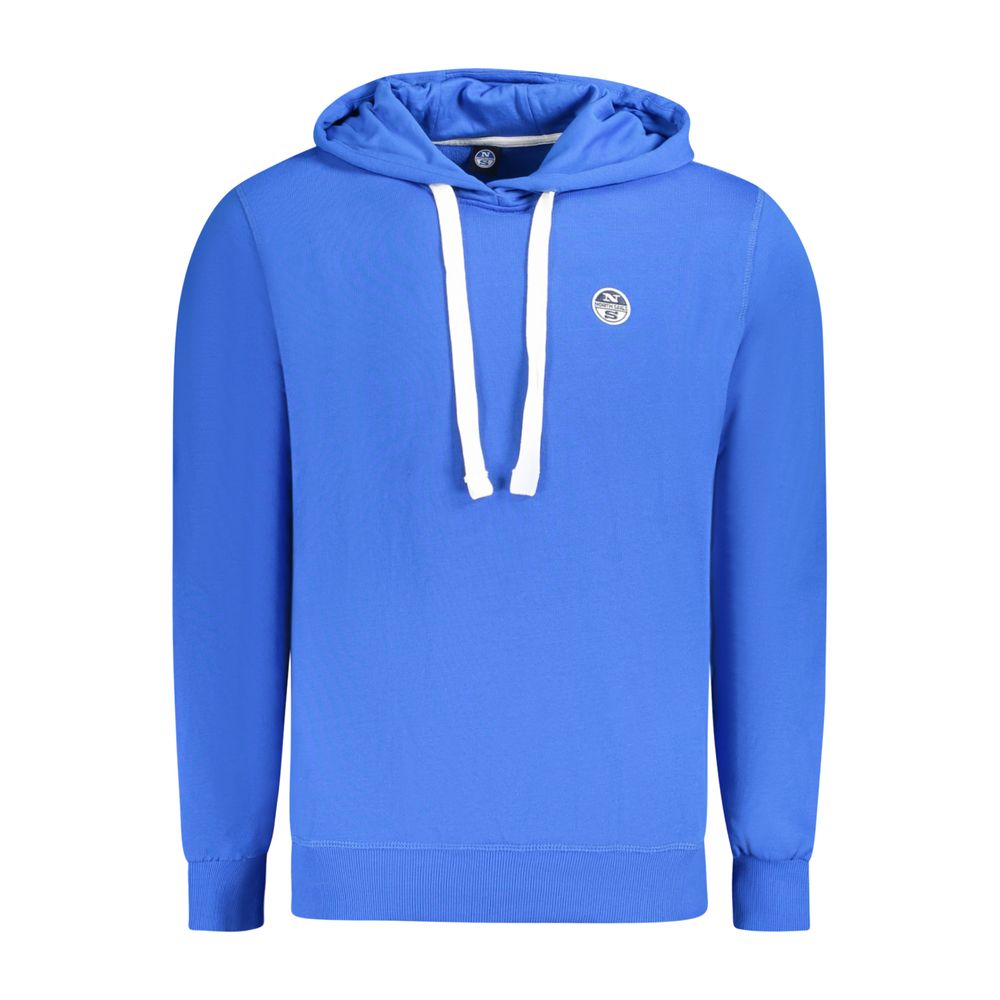 North Sails Blue Cotton Sweater for Effortless Elegance
