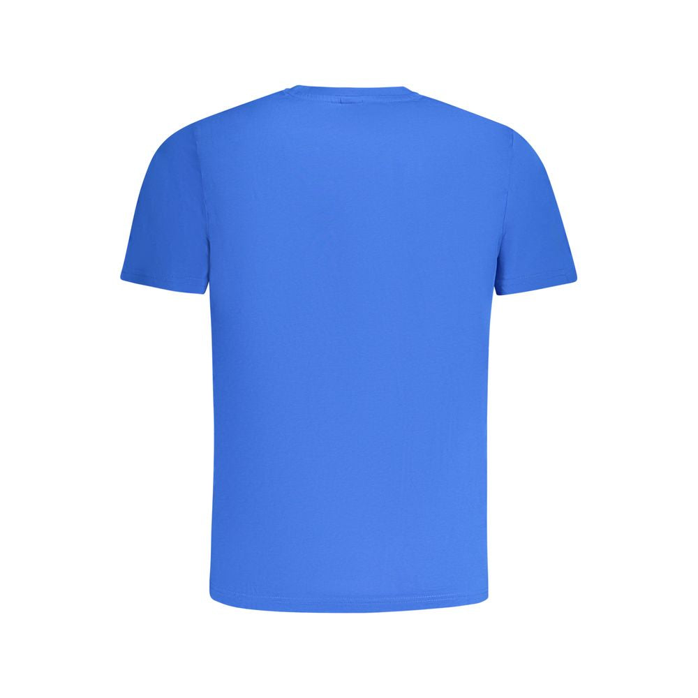 North Sails Blue Cotton TShirt for Elevated Casual Style