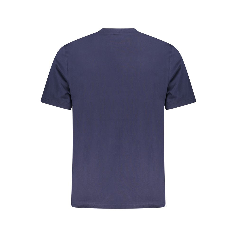 North Sails Blue Cotton T-Shirt for Effortless Elegance