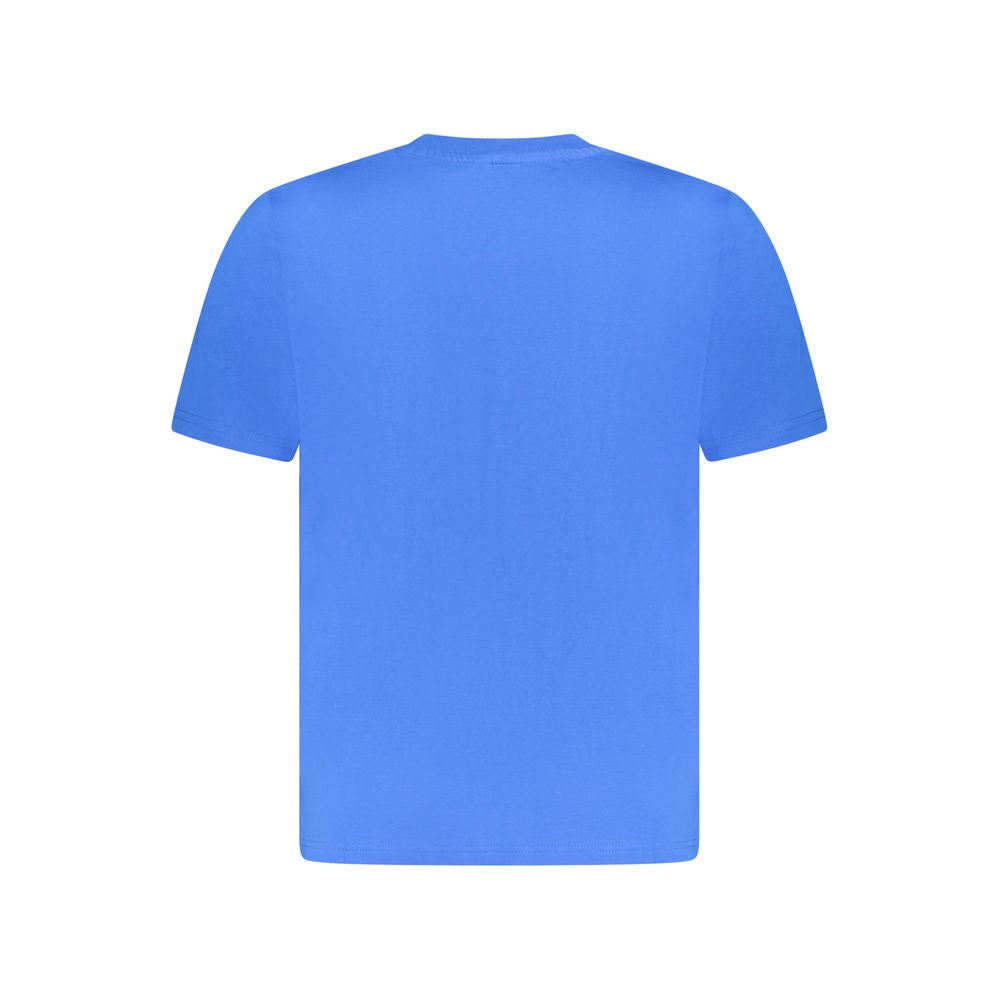 North Sails Blue Cotton T-Shirt for Effortless Elegance