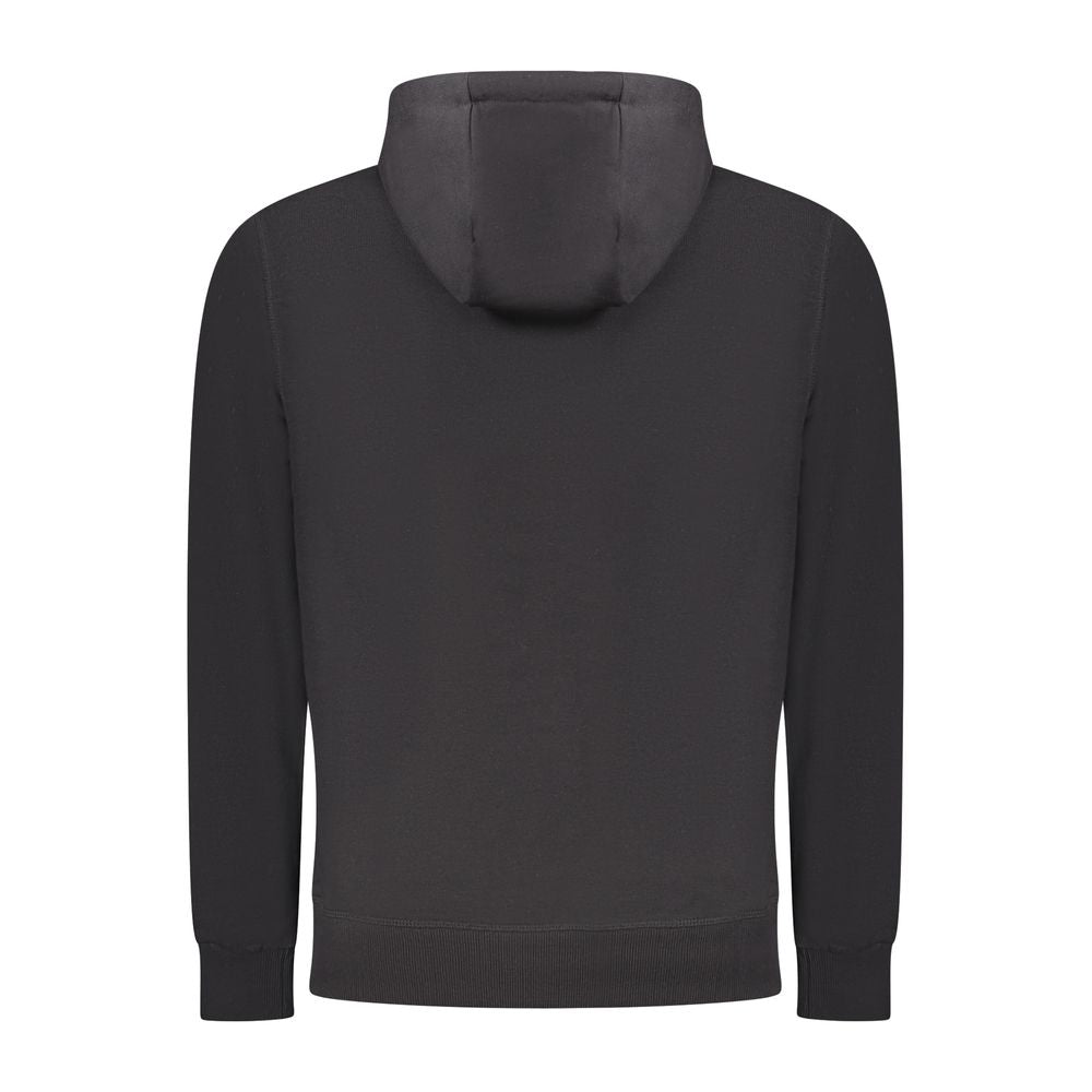 North Sails Black Cotton Sweater for Effortless Elegance