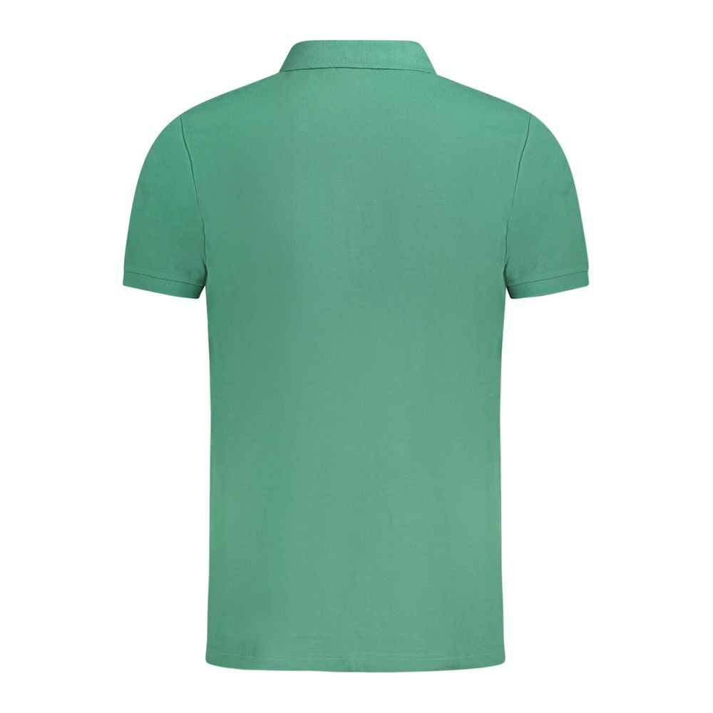 Fila Green Cotton Polo Shirt - Timeless Elegance Redefined