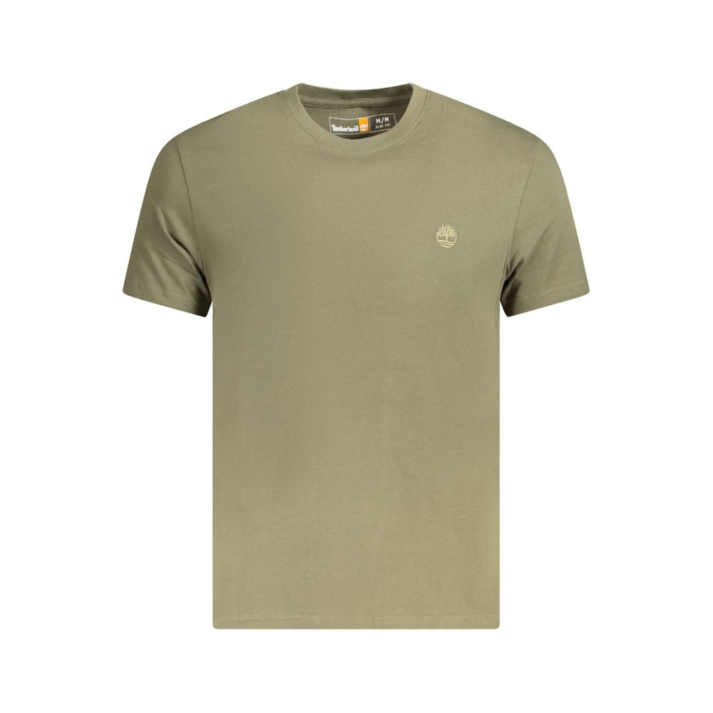 Timberland Green Organic Cotton T-Shirt for Elevated Style