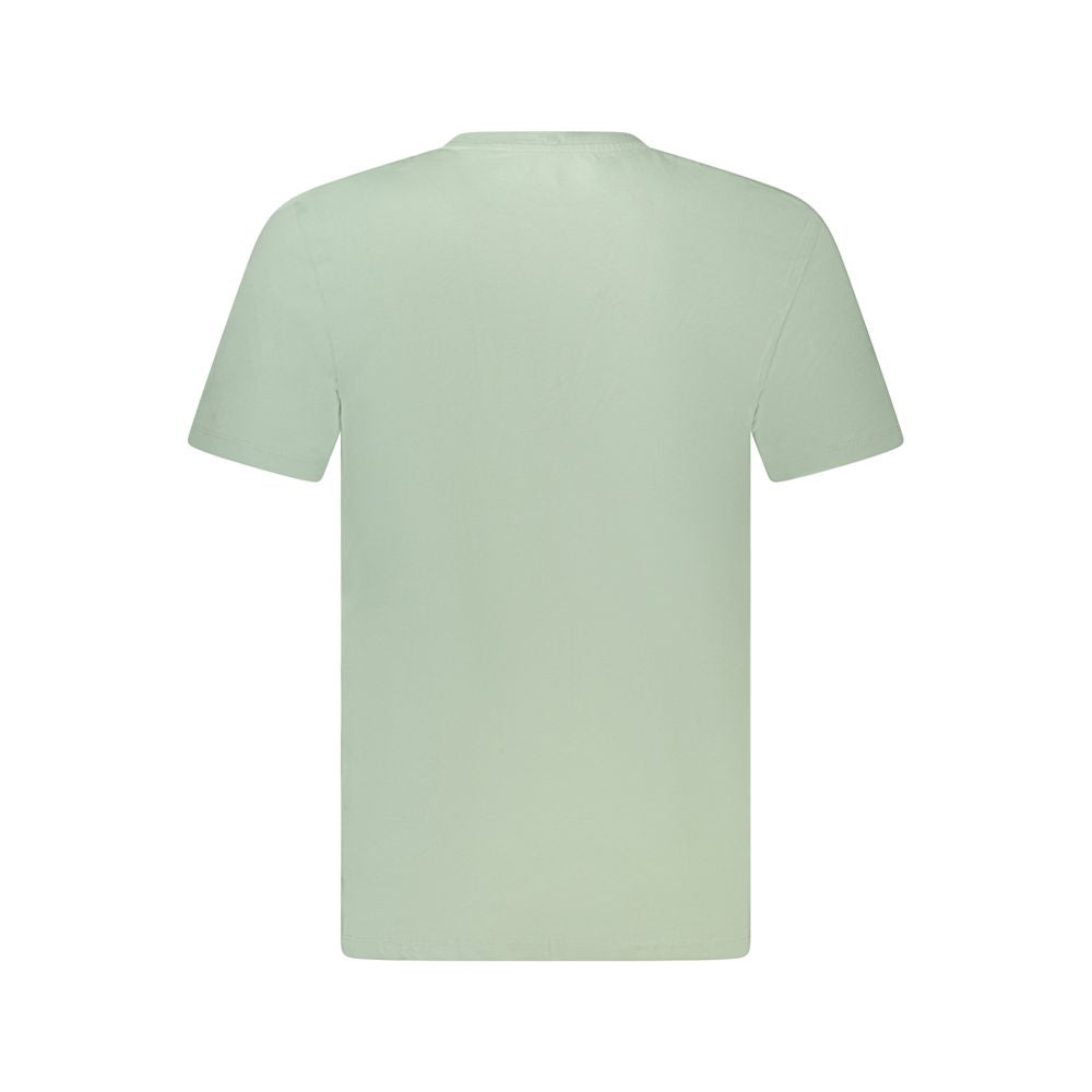 Timberland Green Cotton T-Shirt for Elevated Casual Style