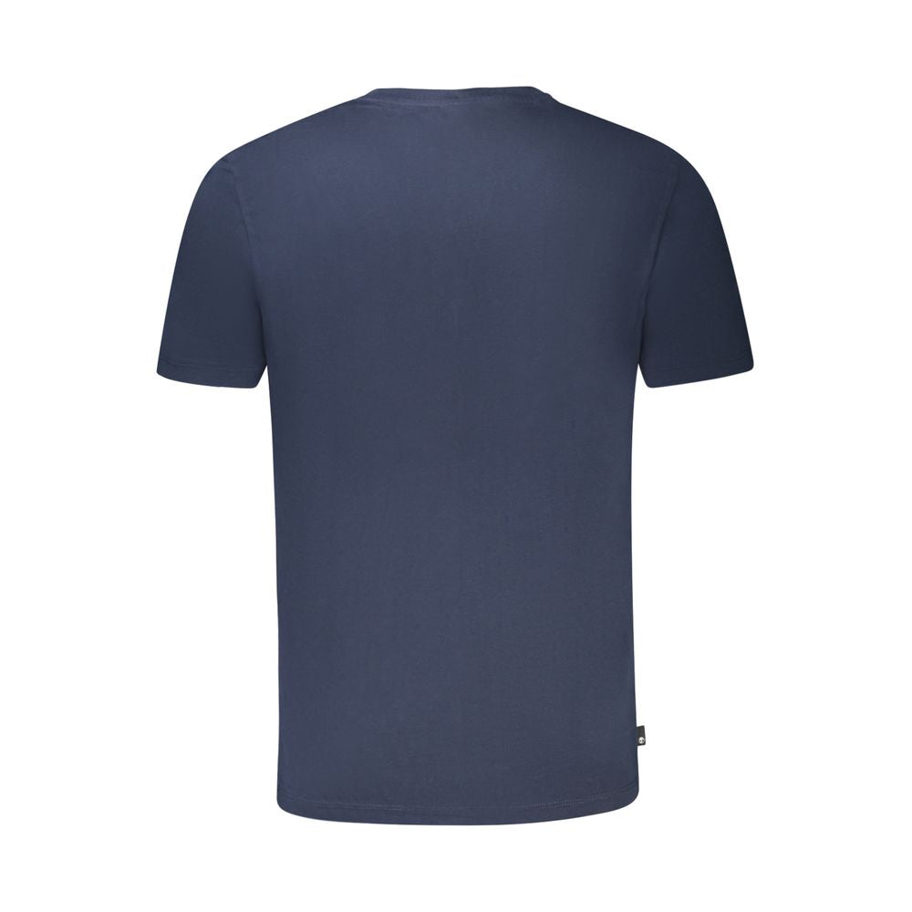 Timberland Blue Cotton T-Shirt for Effortless Luxury Style
