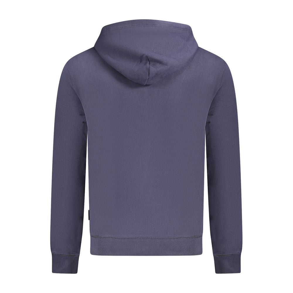 Napapijri Blue Cotton Sweater for Elevated Casual Style
