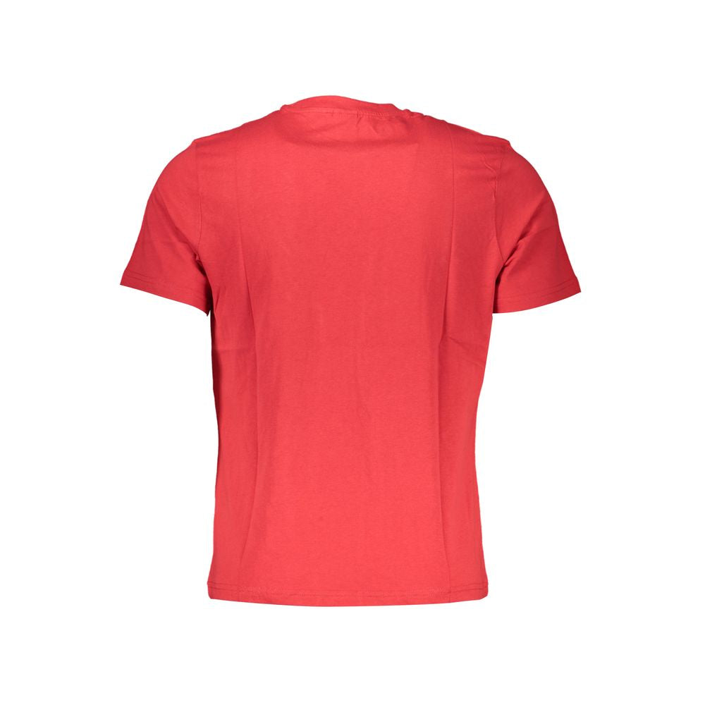 North Sails Red Cotton T-Shirt for Effortless Elegance
