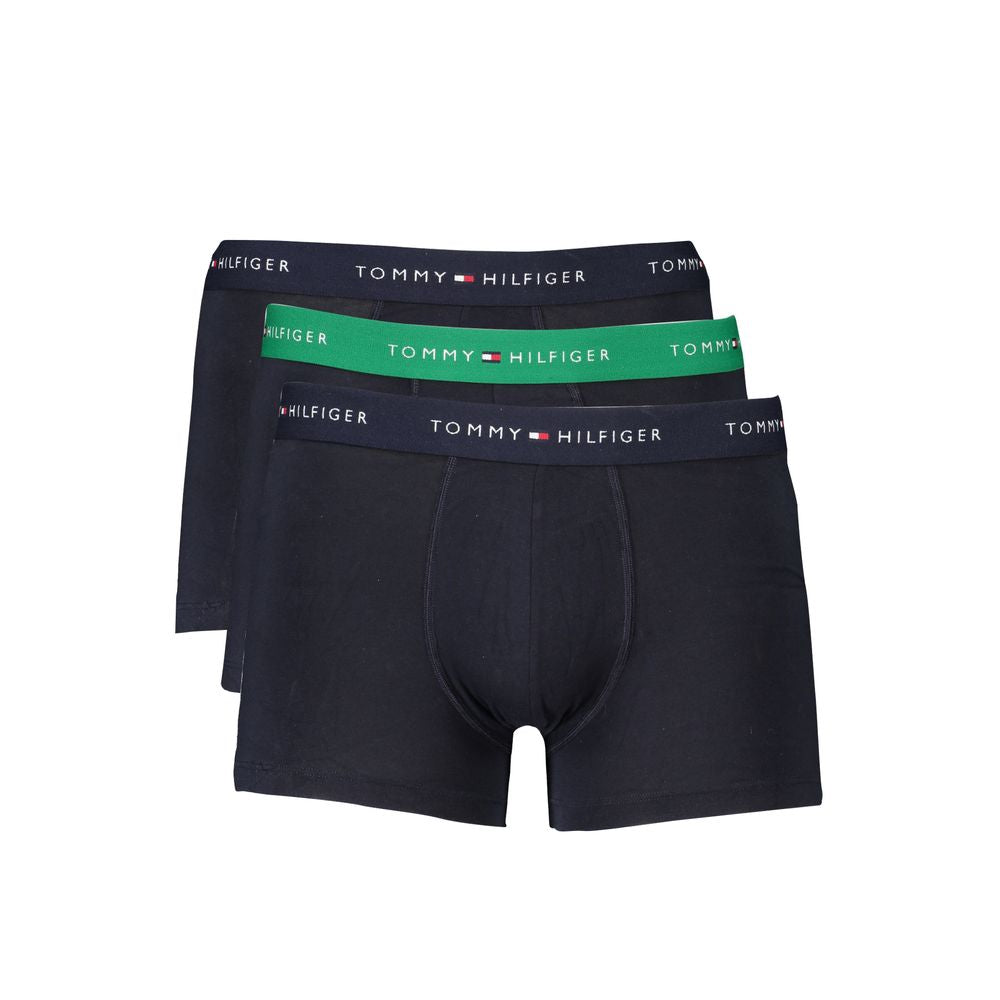 Tommy Hilfiger Blue Cotton Underwear Luxury Essentials