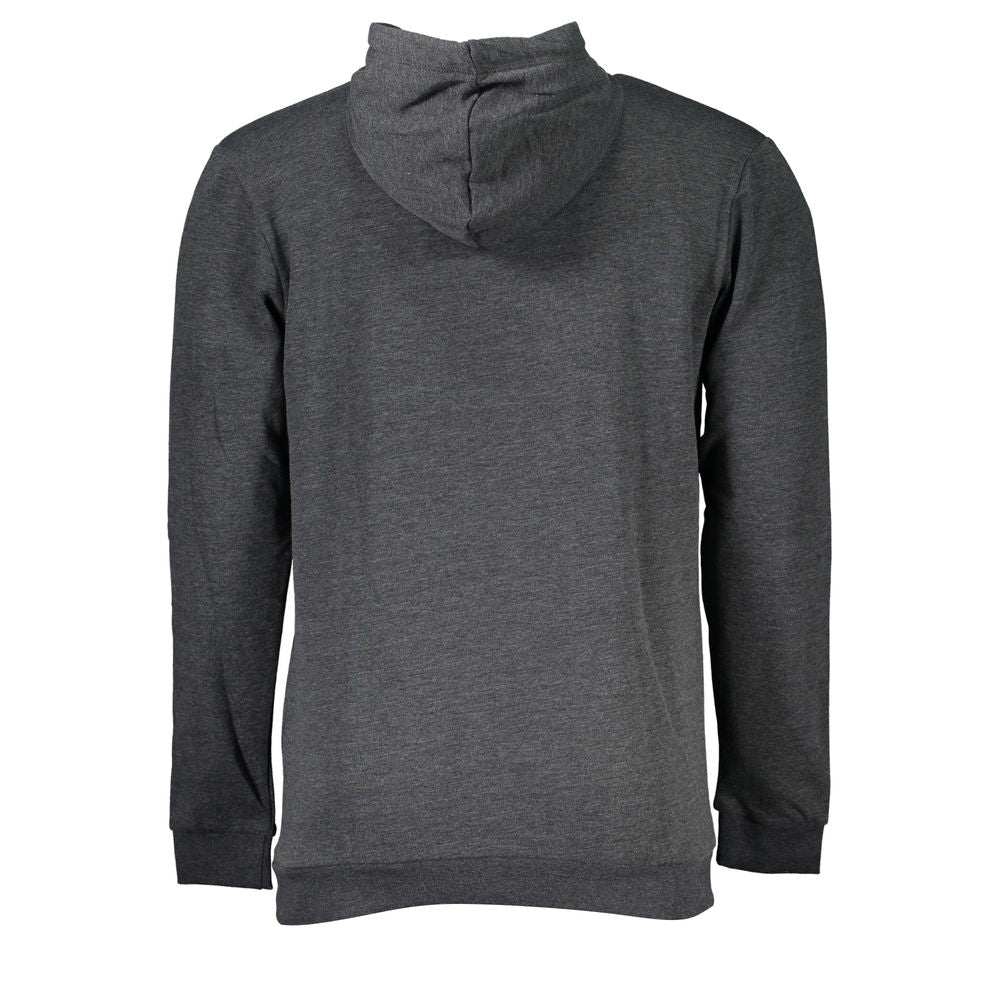 Sergio Tacchini Gray Cotton Sweater for Elevated Style