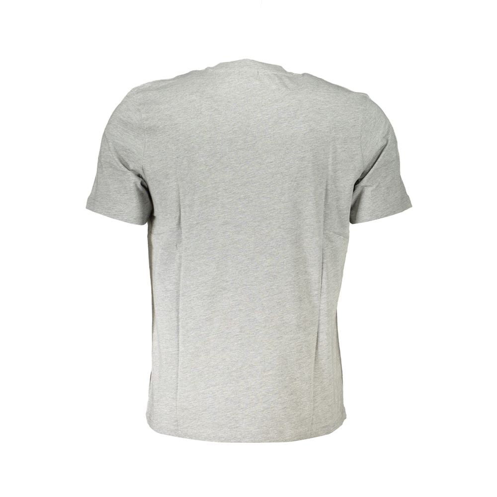 North Sails Gray Cotton T-Shirt for Refined Casual Elegance