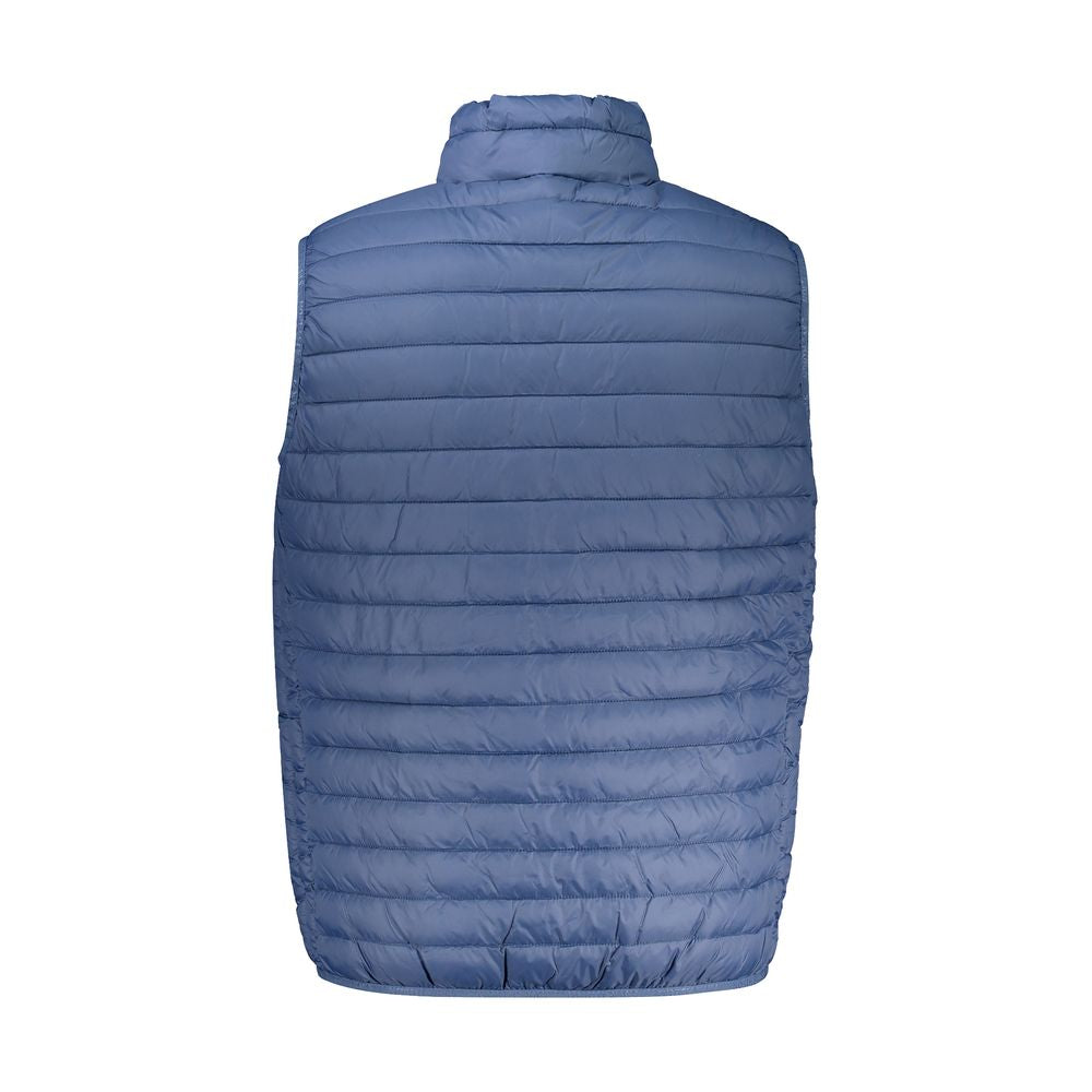 North Sails Blue Cotton Jacket - Sophisticated Outerwear Essential