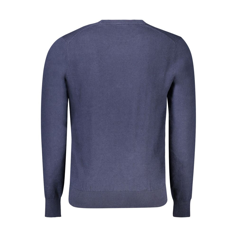 North Sails Blue Cotton Sweater for Coastal Elegance
