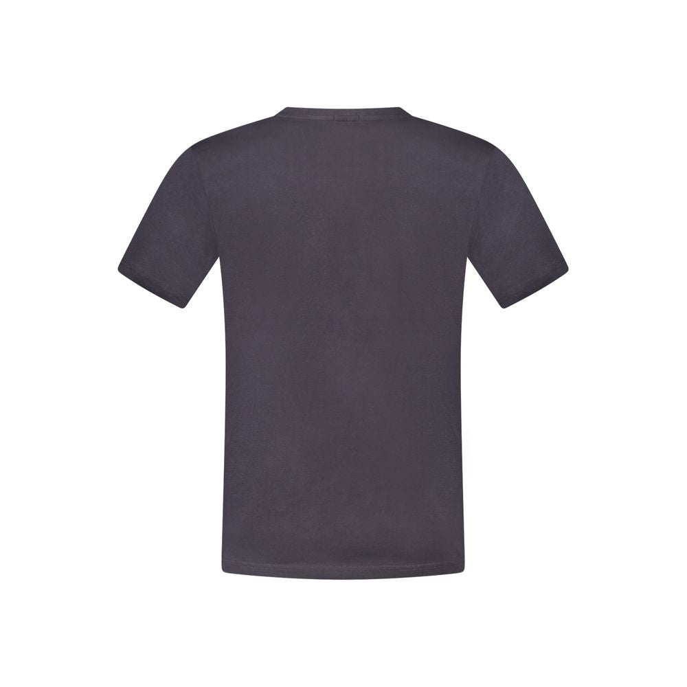 Rifle Blue Cotton T-Shirt for Timeless Elegance