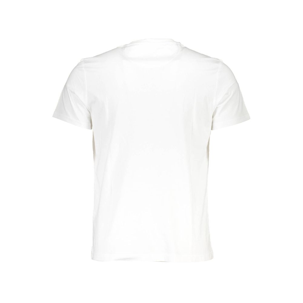 La Martina White Cotton T-Shirt for Elevated Style