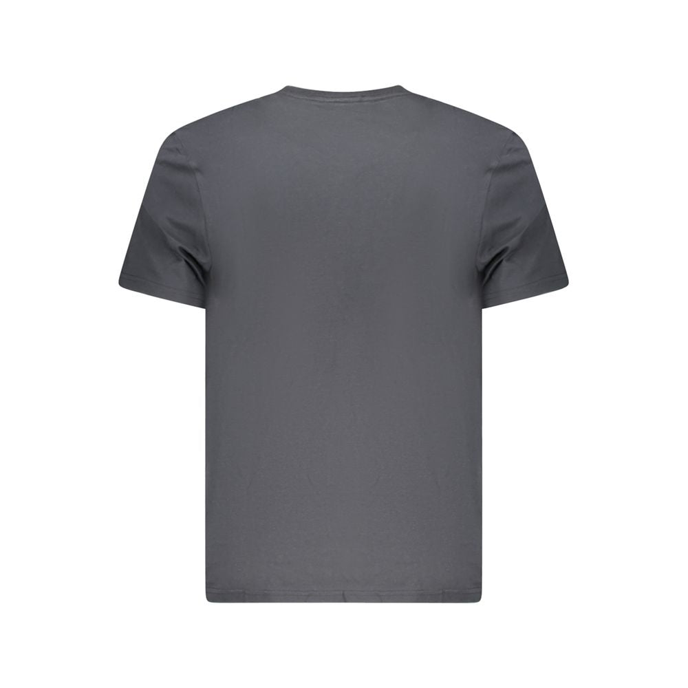 Lee Black Cotton T-Shirt for Effortless Sophistication