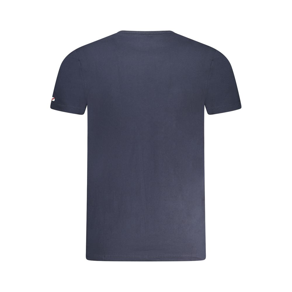 Pepe Jeans Blue Cotton T-Shirt for Effortless Style