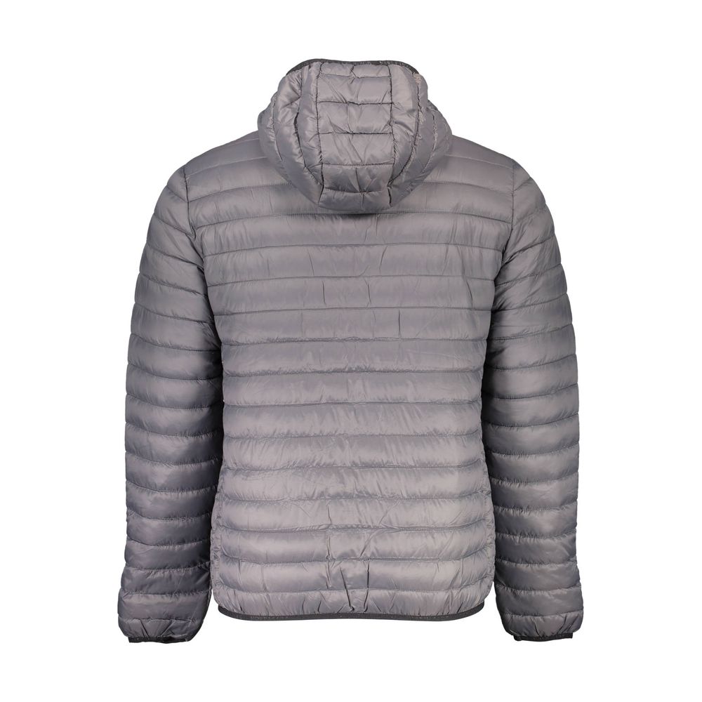 North Sails Gray Cotton Jacket for Elevated Outdoor Style