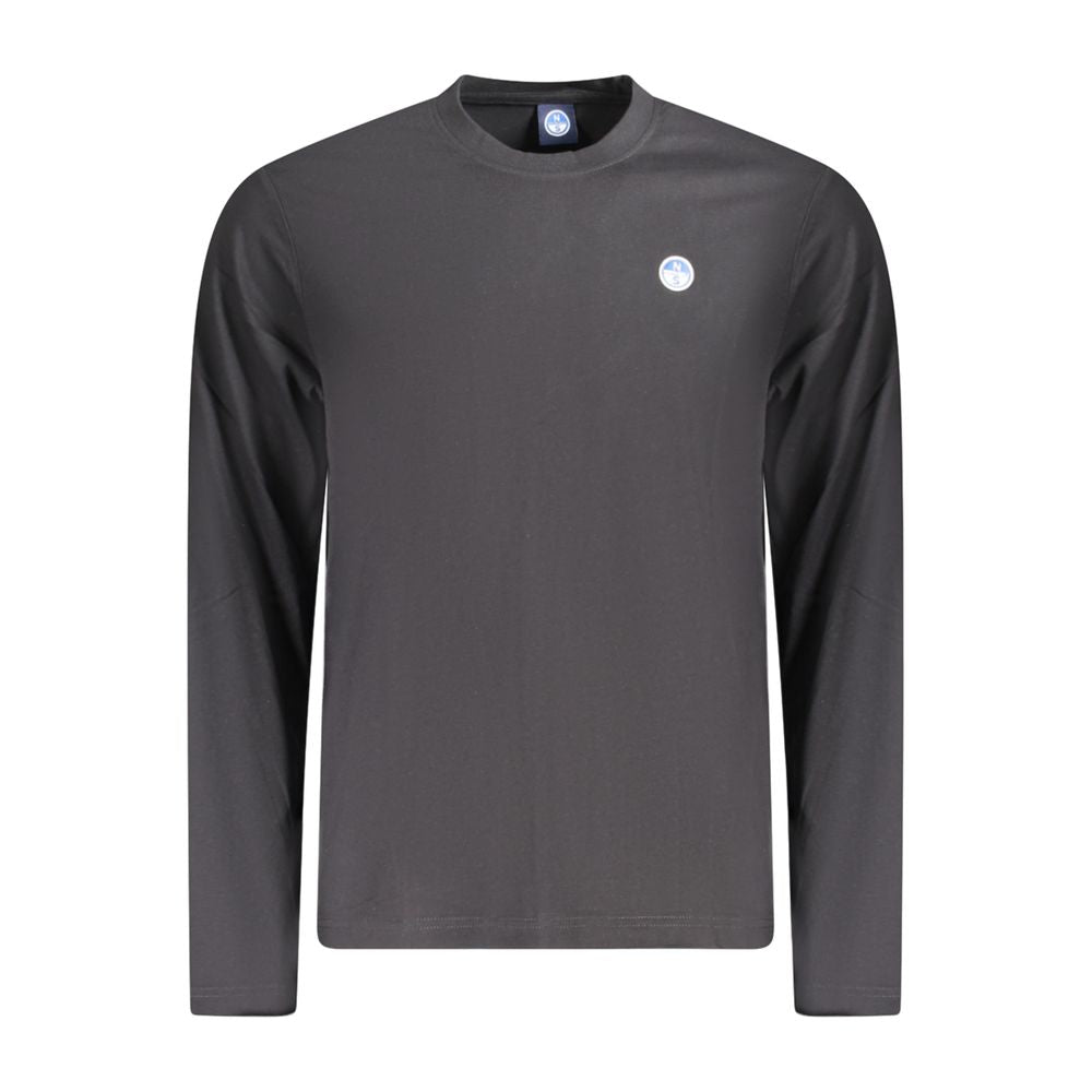 North Sails Black Cotton T-Shirt