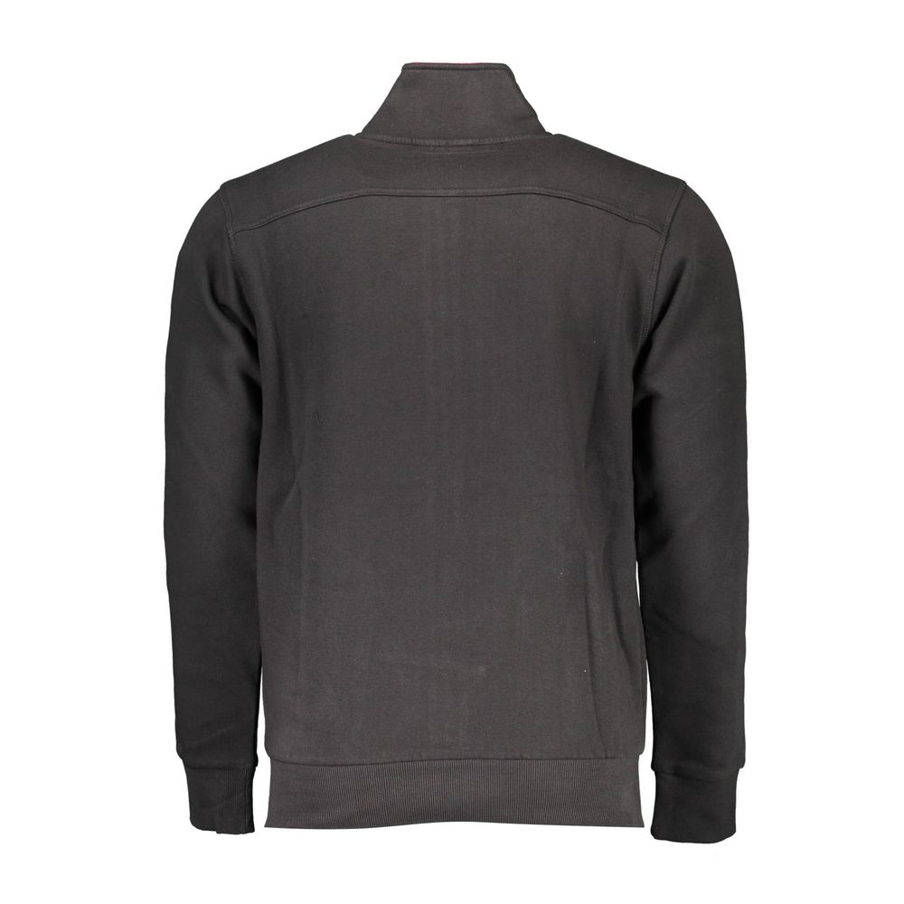 U.S. Grand Polo Black Cotton Sweater