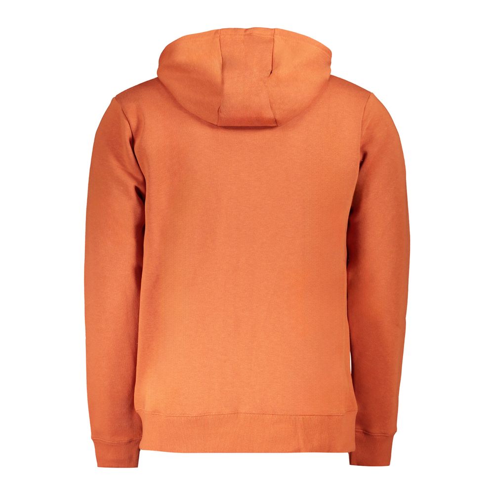 Norway 1963 Brown Cotton Hooded Sweater