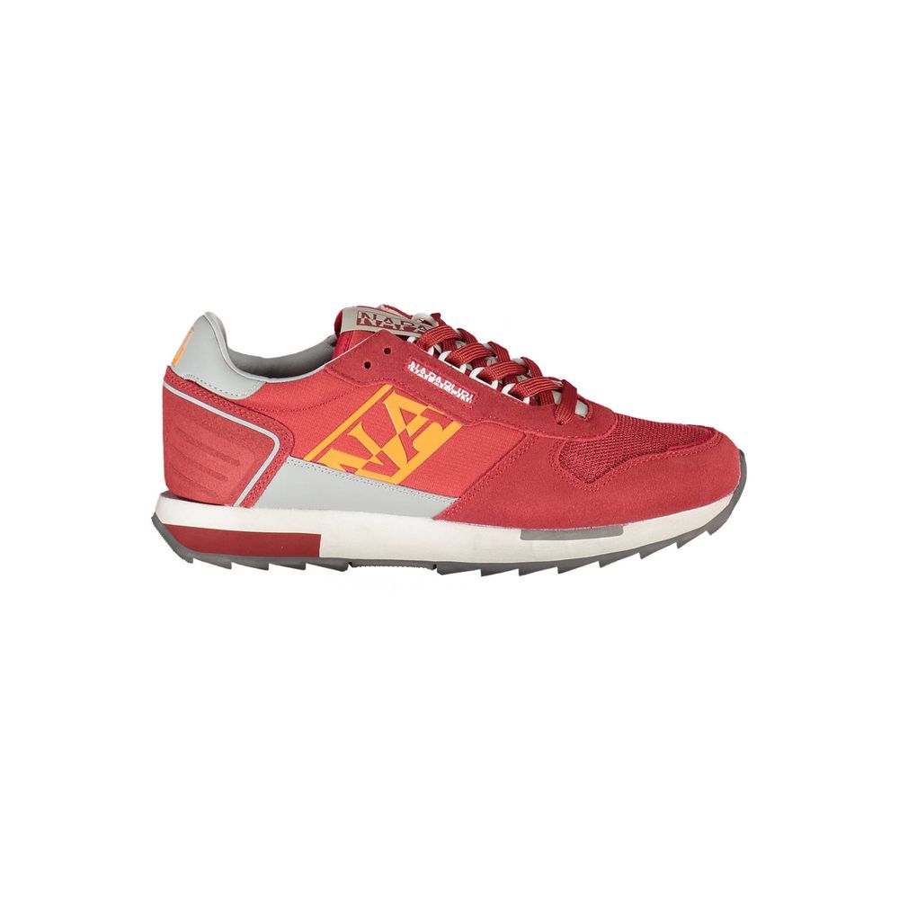 Napapijri Red Leather Sneaker