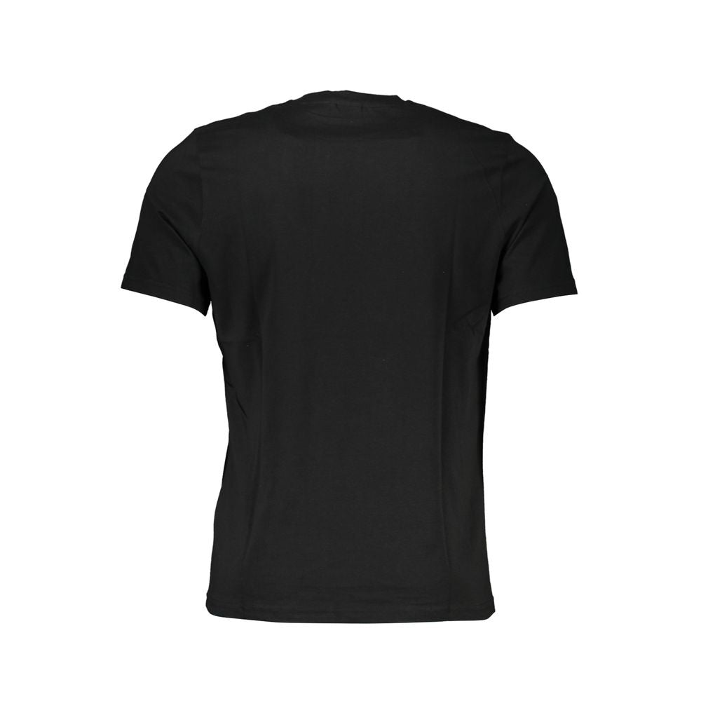 North Sails Black Cotton T-Shirt Short Sleeve Crew Neck