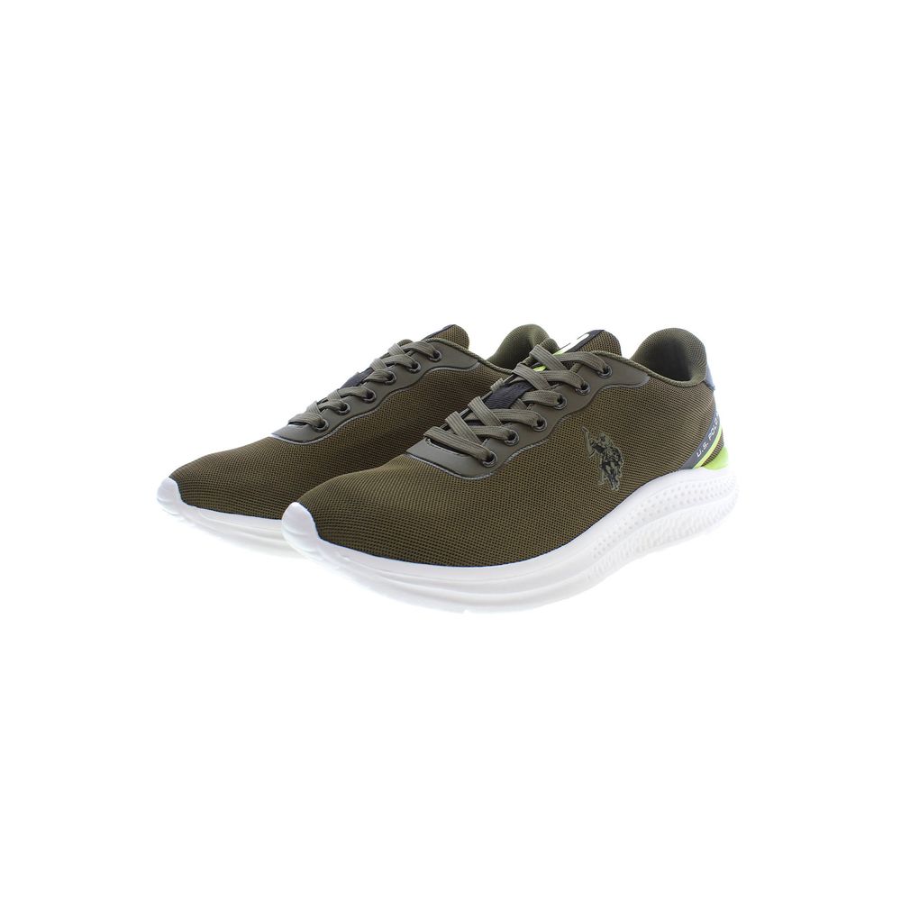 U.S. POLO ASSN. Green Fabric Sneaker