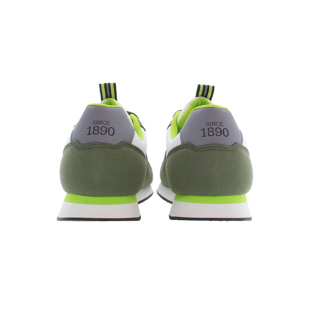U.S. POLO ASSN. Green Fabric Sneaker