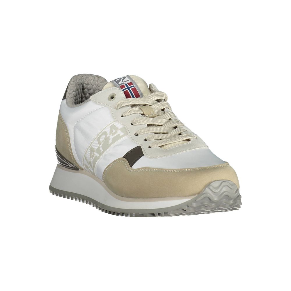 Napapijri White Fabric Sneaker