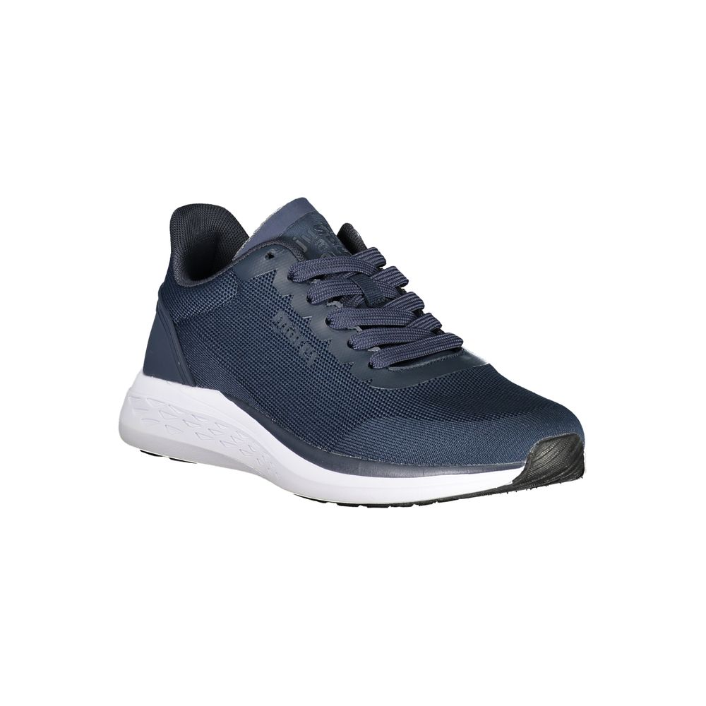 Mares Blue Fabric Sneaker
