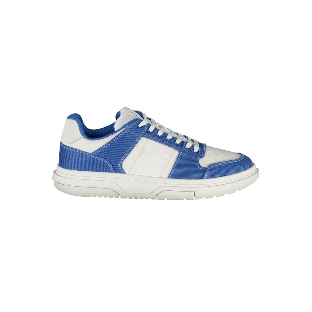 Tommy Hilfiger White Cotton Sneaker