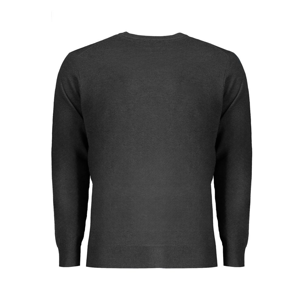 Norway 1963 Black Wool Sweater