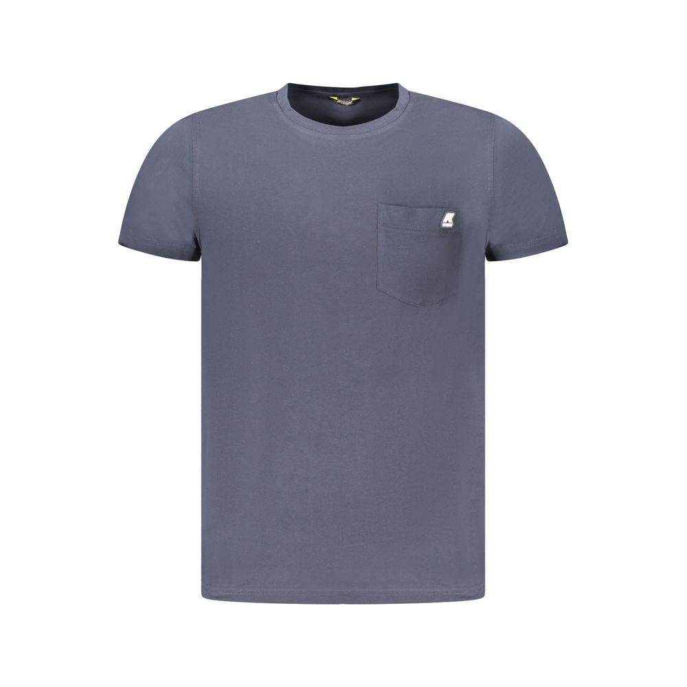 K-WAY Blue Cotton T-Shirt