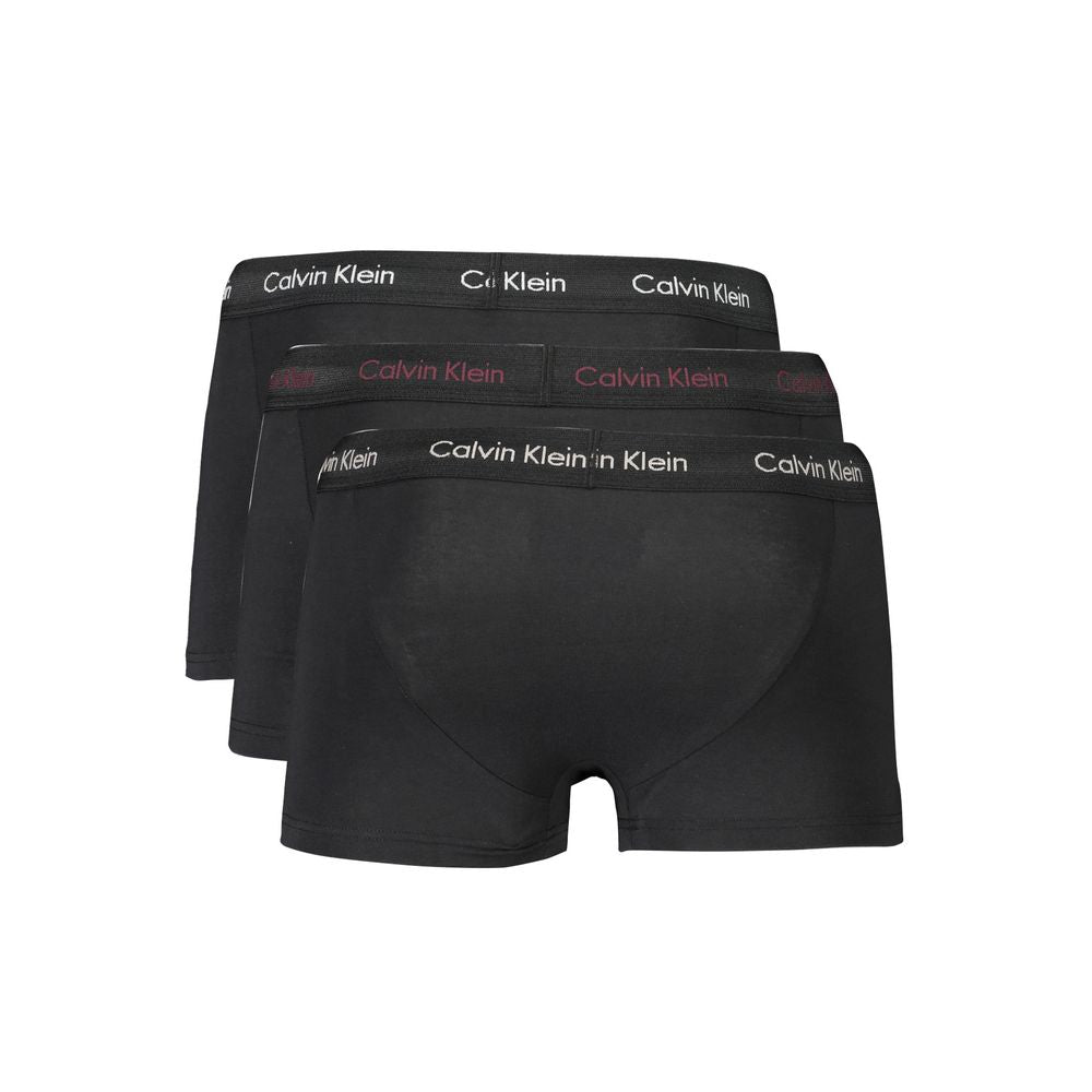 Calvin Klein Black Stretch Cotton Boxer Briefs Set