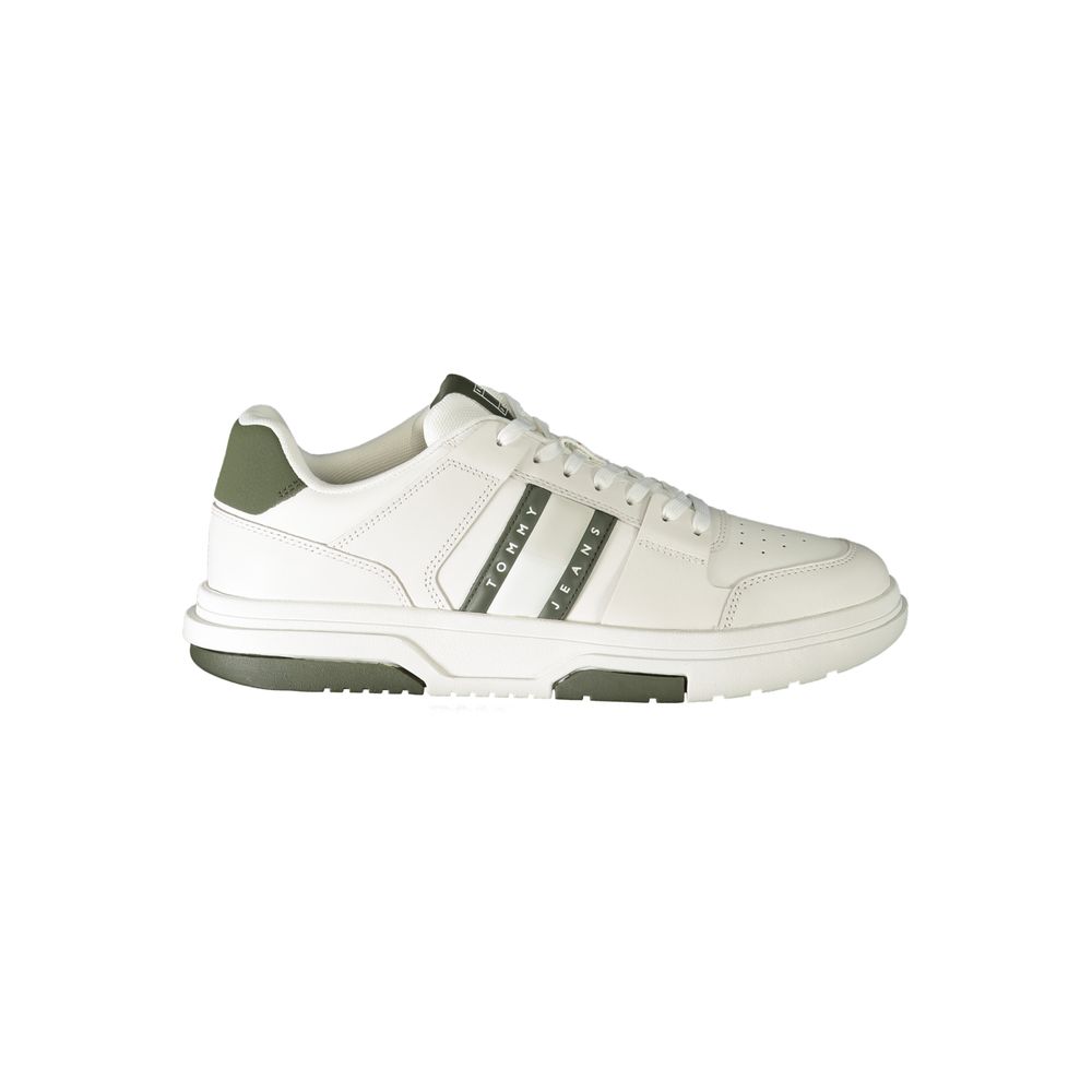 Tommy Hilfiger White Polyethylene Sneaker