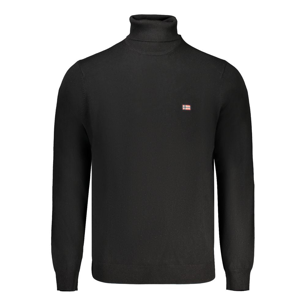 Norway 1963 Black Fine Knit Sweater