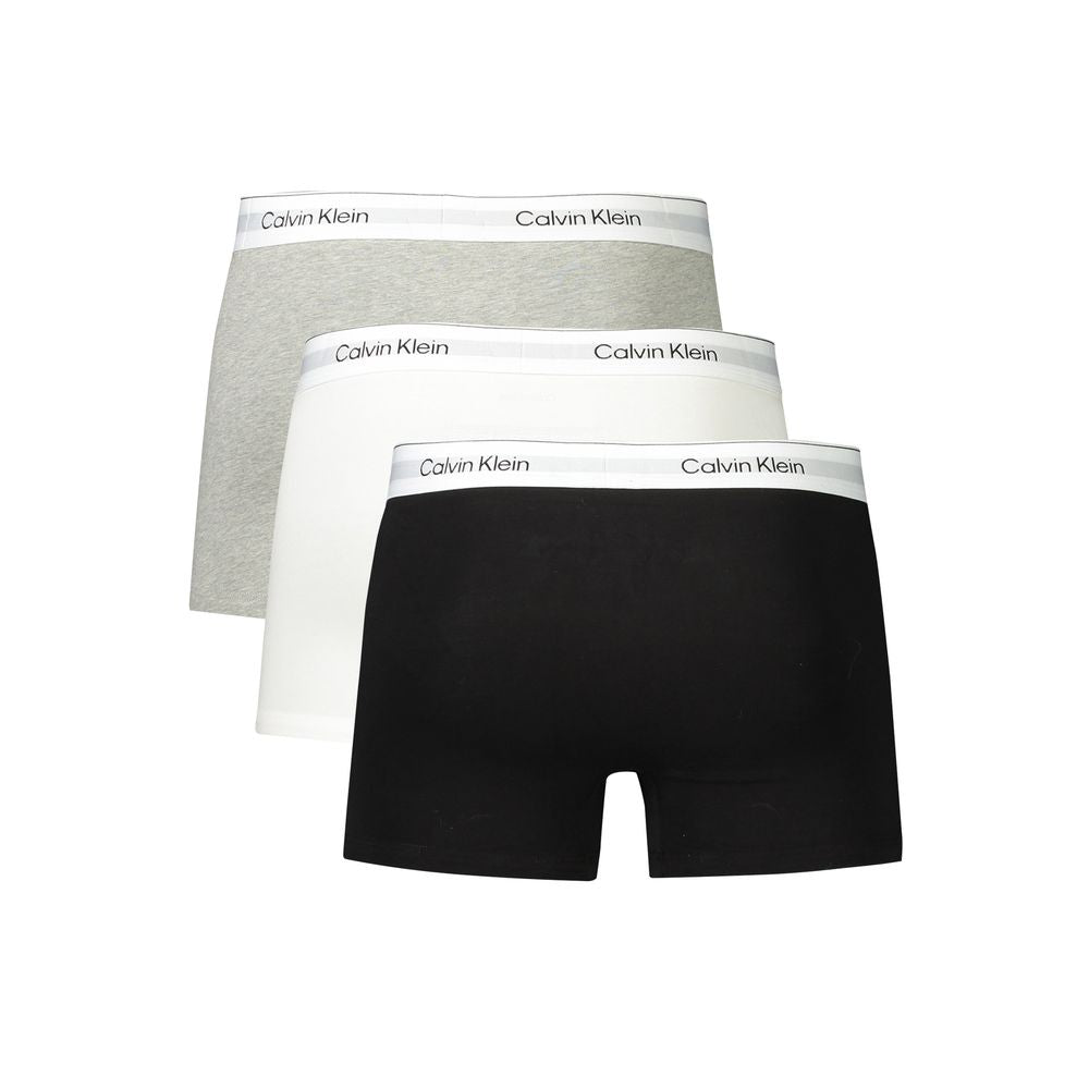Calvin Klein Gray Cotton Boxer Briefs
