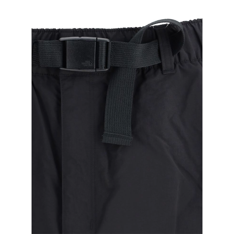 The North Face Black Cotton Shorts for Elevated Outdoor Style