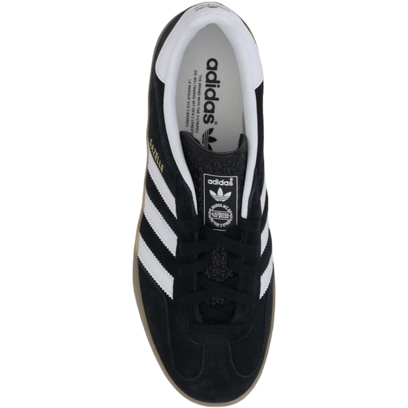 Adidas White Suede Gazelle Sneakers - Timeless Elegance Redefined