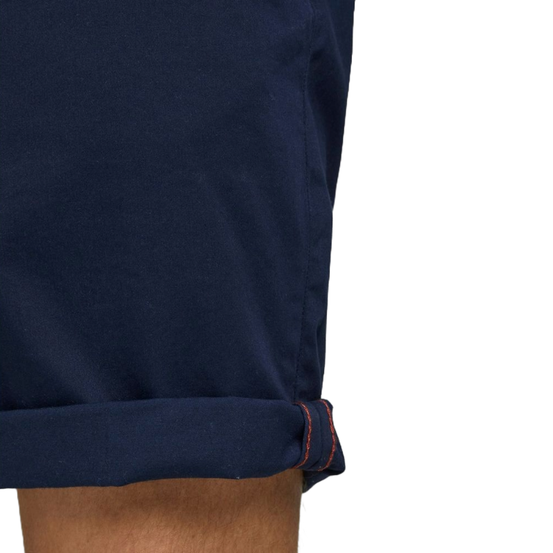 Jack & Jones Blue Cotton Shorts for Effortless Elegance