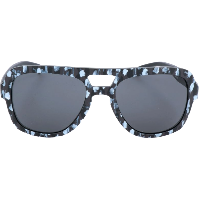 Adidas Black Acetate Sunglasses with Striking Red Lenses