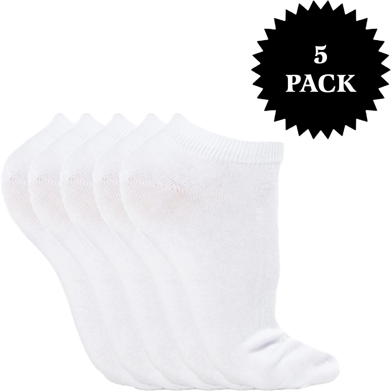 Jack & Jones White Cotton Sock 5-Pack of Luxe Essentials
