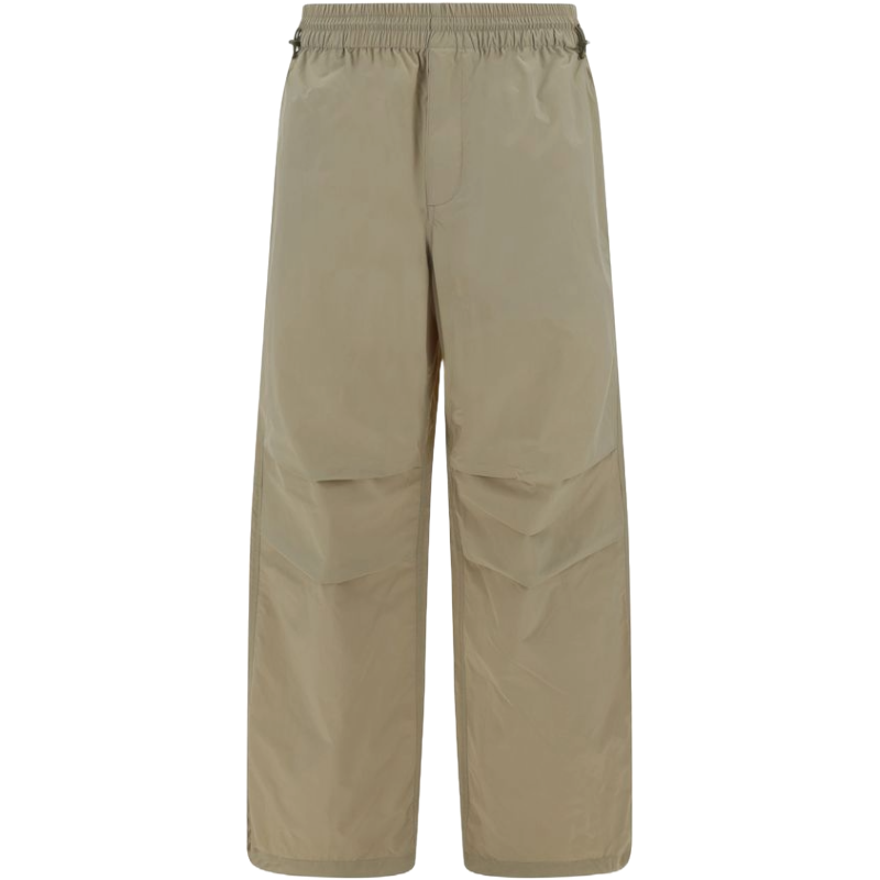 Burberry Beige Cotton Cargo Pants for Elevated Casual Elegance