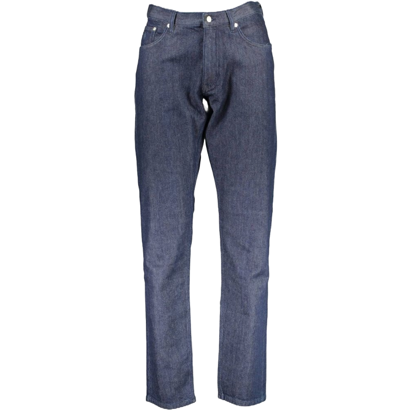 Gant Deep Blue Cotton Jeans - Timeless Sophistication