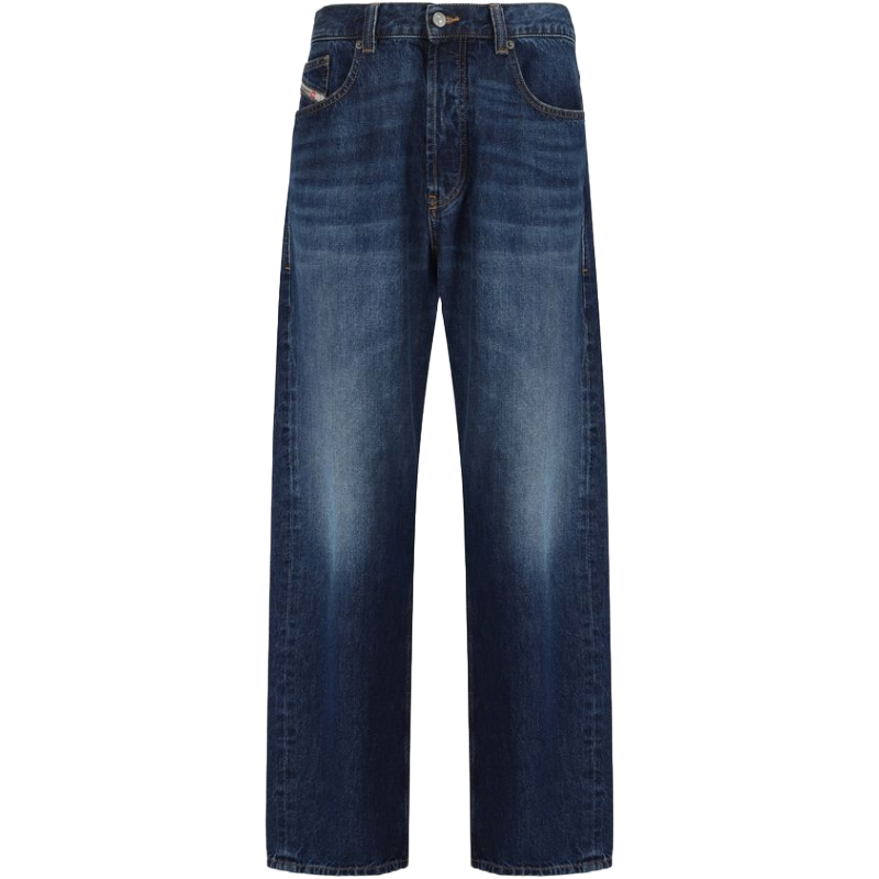 Diesel Blue Cotton 2010 D-Macs Jeans - Timeless Luxury Denim Essential