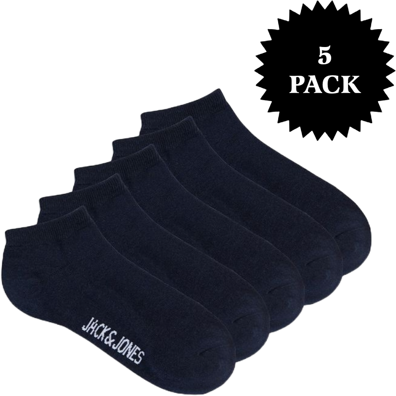 Jack & Jones Blue Cotton Sock for Effortless Elegance