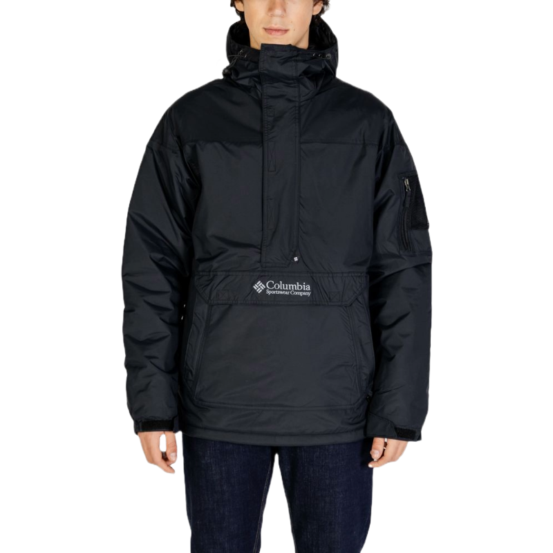 Columbia Black Nylon Jacket: Luxe Performance Outerwear Redefined